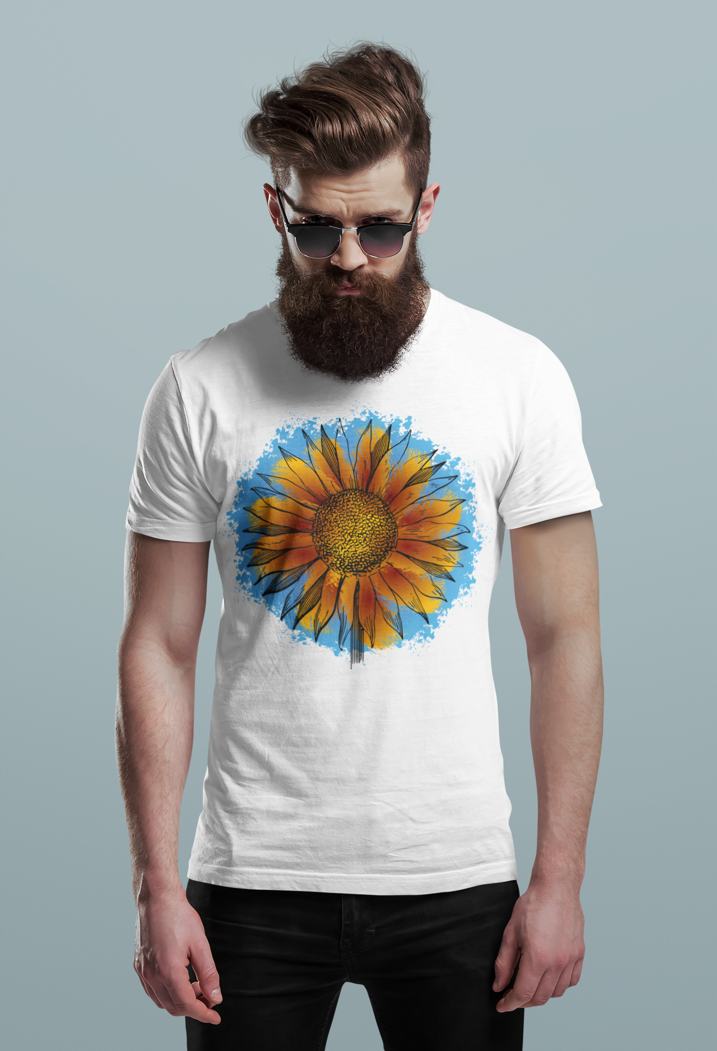 Brushed Sunflower T-Shirt