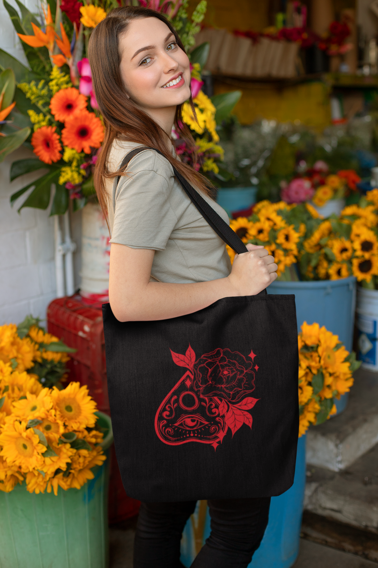 Red Mystical Tote