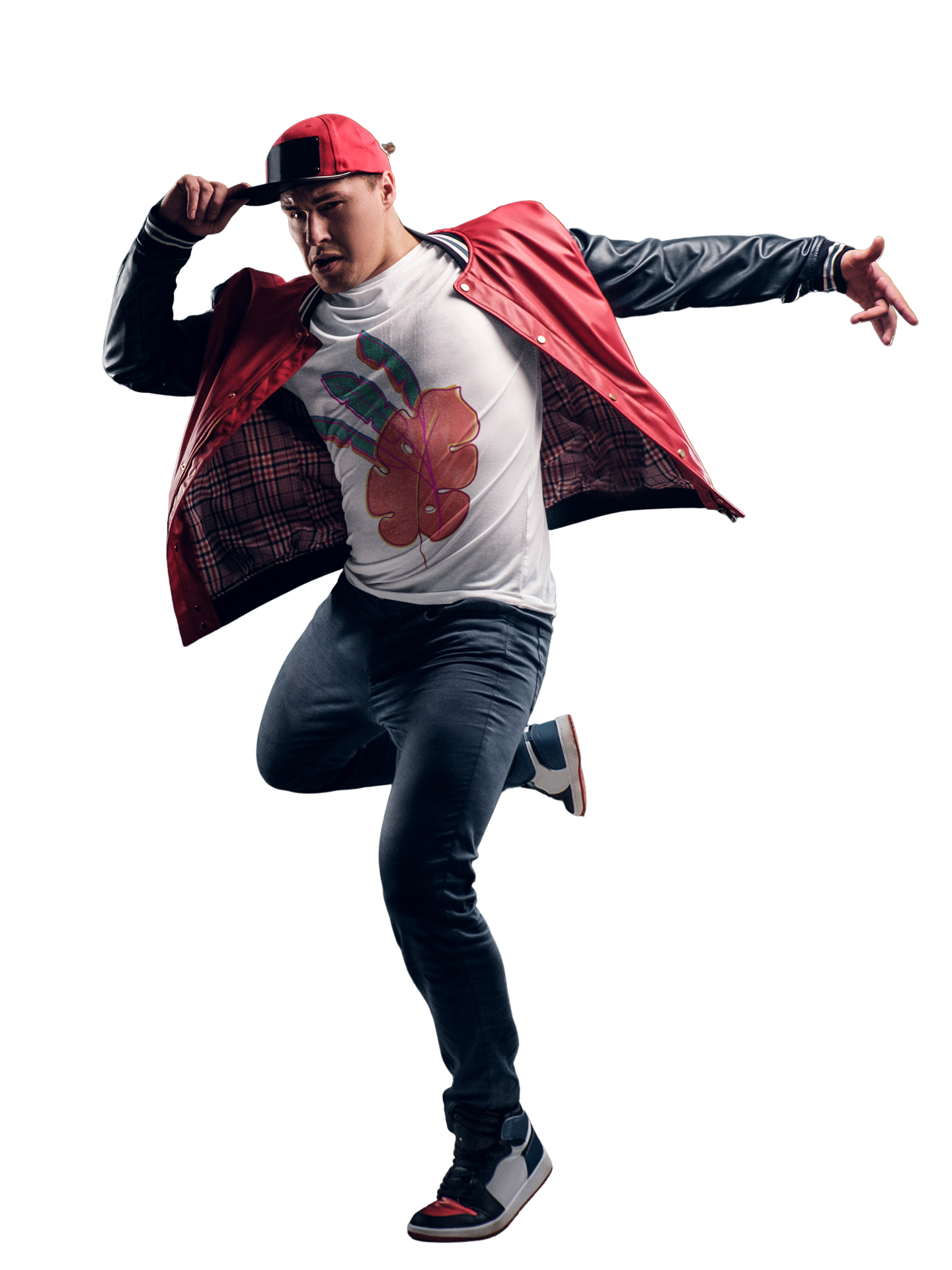 Artsy Tropical Leaves