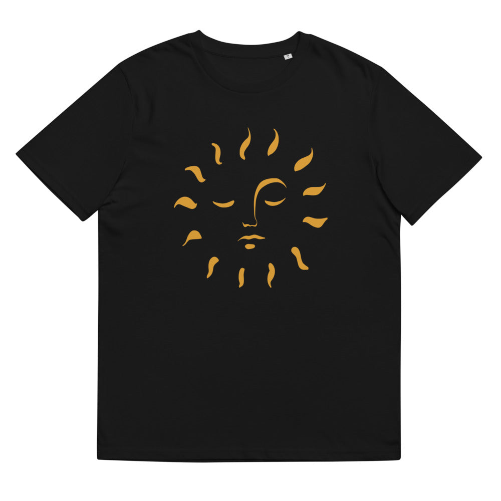 Sunny Face Tee – Joyful Eco Tee for Outdoor Days