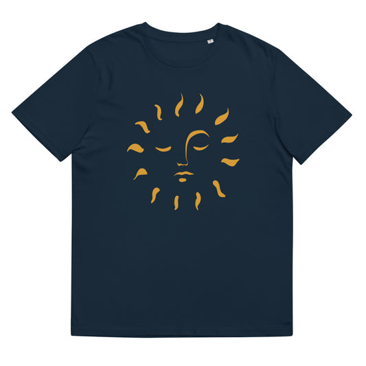 Sunny Face Tee – Joyful Eco Tee for Outdoor Days