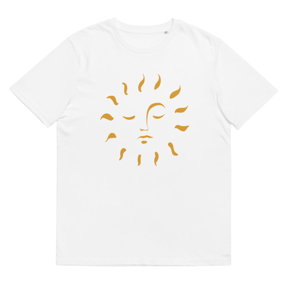 Sunny Face Tee – Joyful Eco Tee for Outdoor Days
